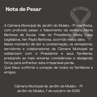 Nota de Pesar 