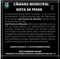 Nota de Pesar 