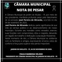 Nota de Pesar 